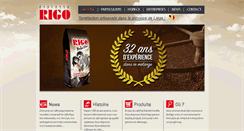 Desktop Screenshot of caferigo.com